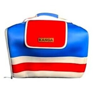 Kanga ~ USA Cooler Bag ~ Patriotic ~ Insulated ~ Iceless 12 Pack ~Red/White/Blue